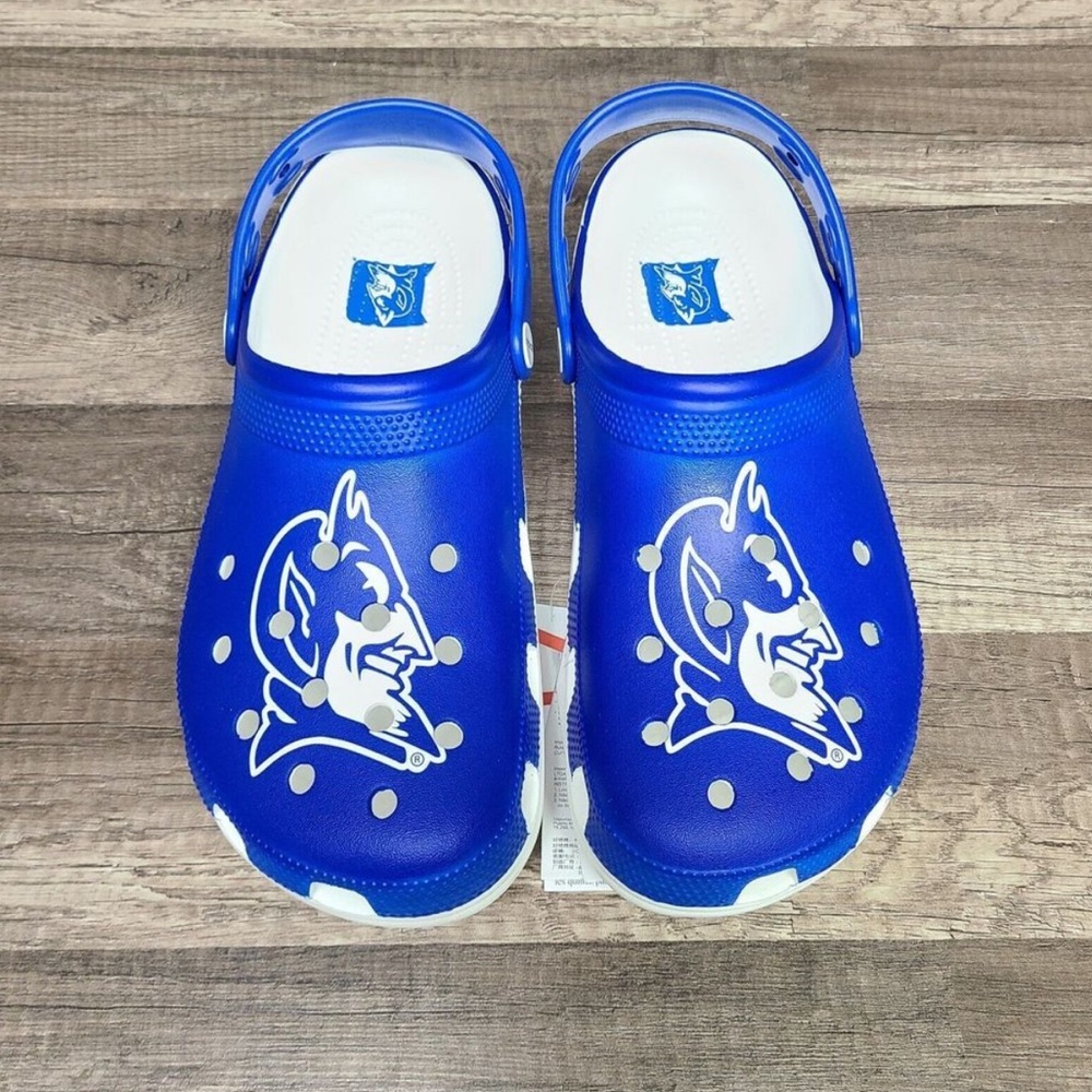 Duke university blue devils Crocs brand new 9